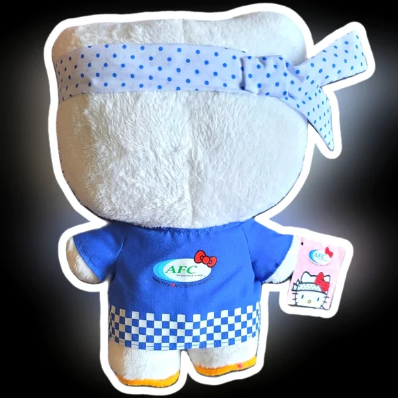 hello kitty sushi chef kitty sanrio plushy toy AFC ⋆˚꩜.ᐟ - Picture 2 of 4